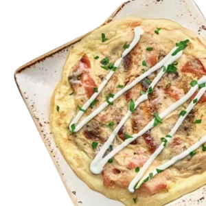 Smoked Salmon and Roasted Vegetable Frittata